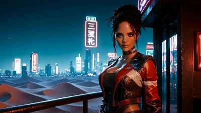 Cover for 'Panam Palmer - Cyberpunk 2077 (PARODY) ~ AI-Generated'