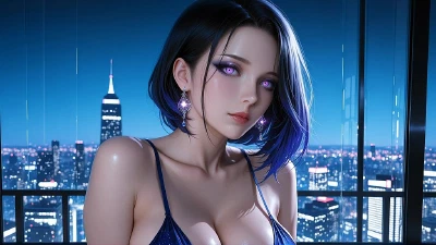Cover for 'Midnight Desire In The City Sky'